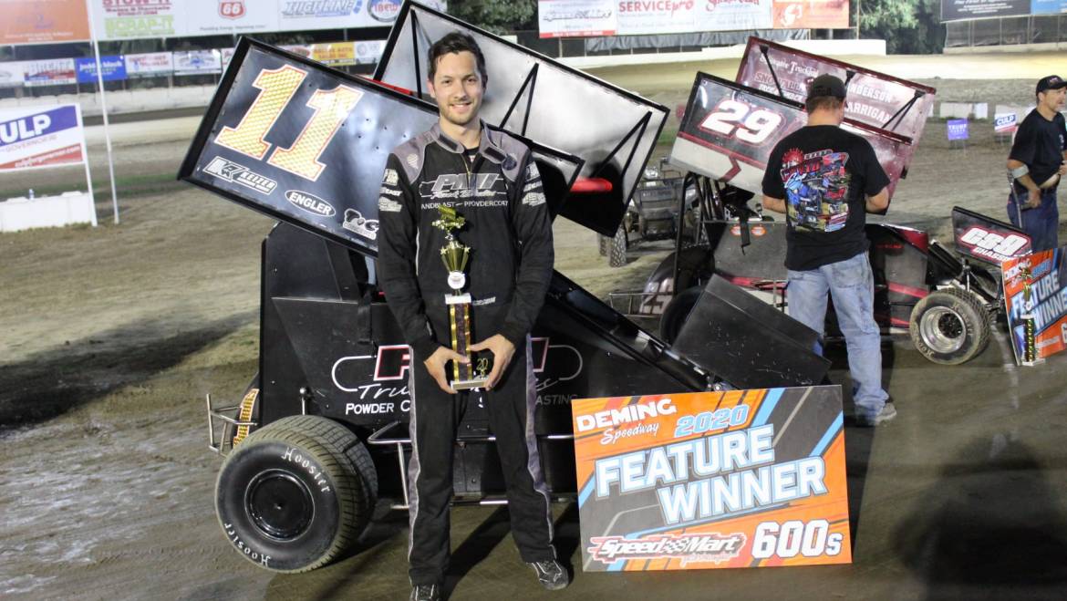 Mother Nature Fails to Stop Deming Speedway as Margeson, Crum, Evans, Kuntz & Van Sickle Win