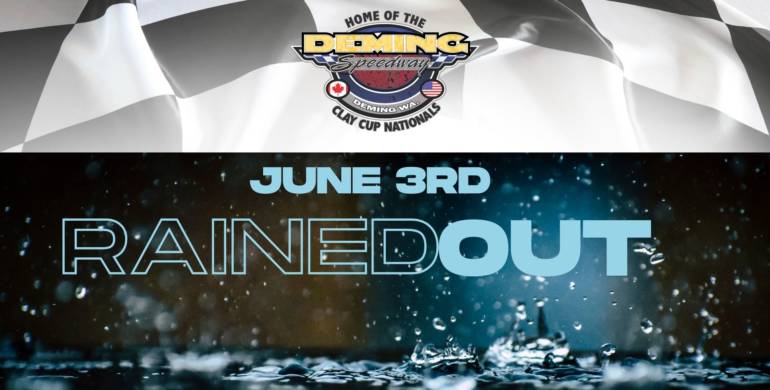 Mother Nature Wins | June 3rd Races Rained Out